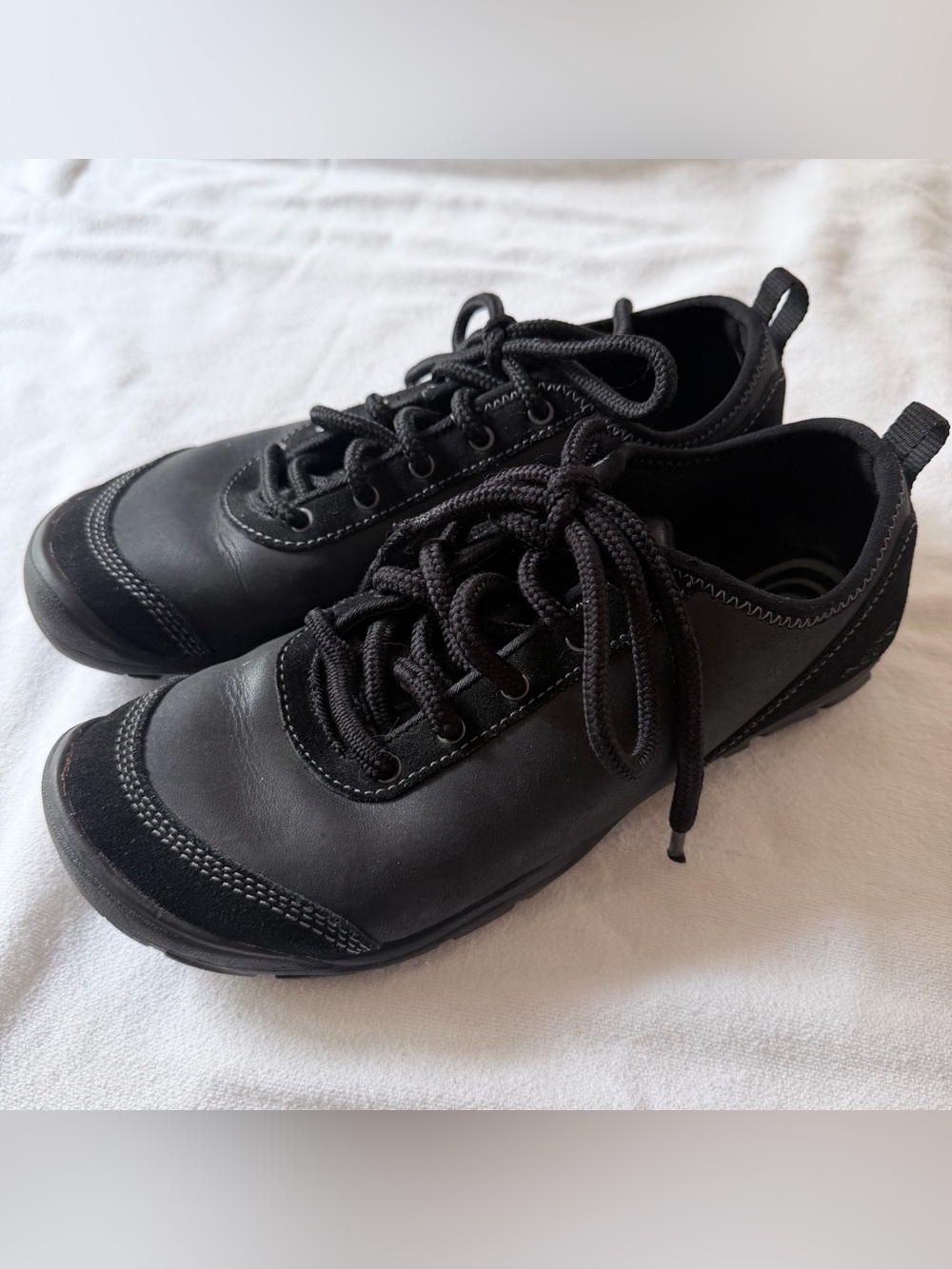 KEEN Black Lace-Up Sneakers Arch Support Pull Tab EU 38.5 (8)